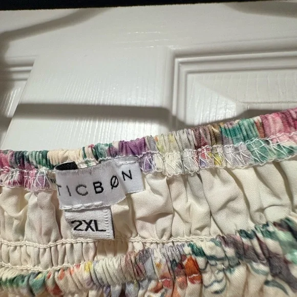 Baltic Born Tulsa Smocked Floral Maxi Dress  - SIZE 2XL - Picture 12 of 13